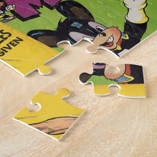 "Golden Age Comics Hoesjes" Legpuzzel (Zijkant)