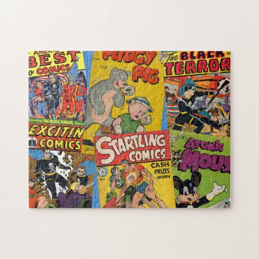 "Golden Age Comics Hoesjes" Legpuzzel (Horizontaal)