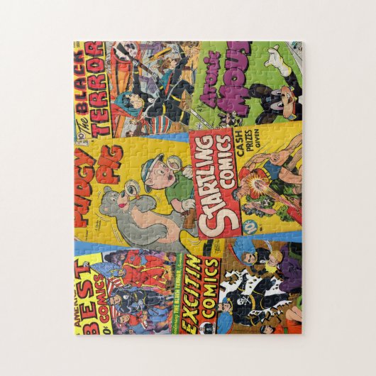 "Golden Age Comics Hoesjes" Legpuzzel (Verticaal)