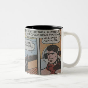 Golden Age Comics Tweekleurige Koffiemok