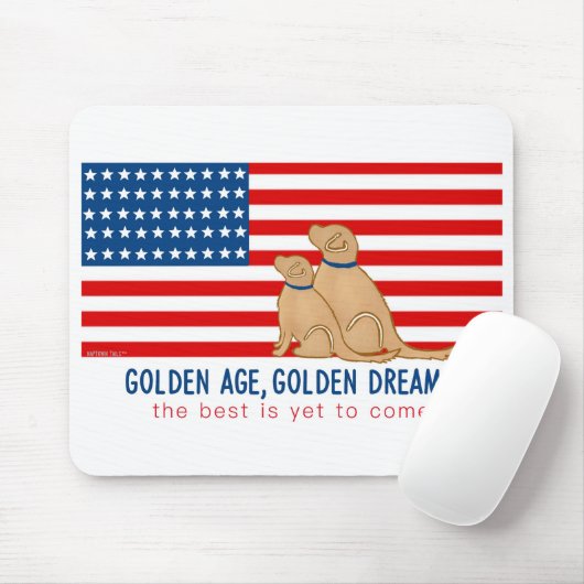 Golden Age, Golden Dreams Automagneet Muismat (Met muis)