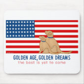 Golden Age, Golden Dreams Automagneet Muismat (Voorkant)