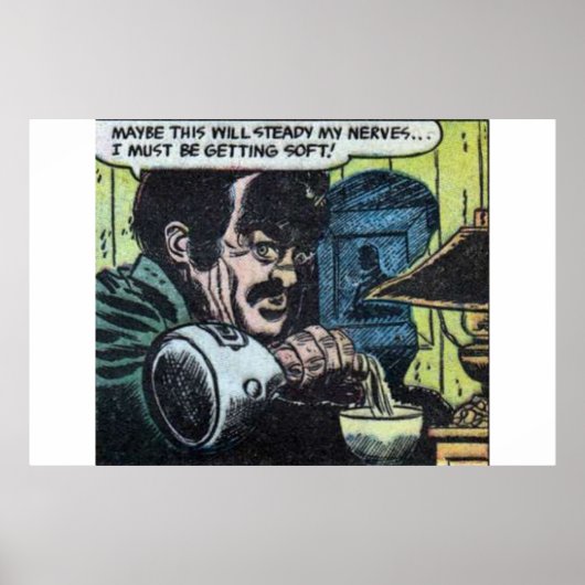 Golden age Horror strips 50s klassieke retro Poster (Voorkant)