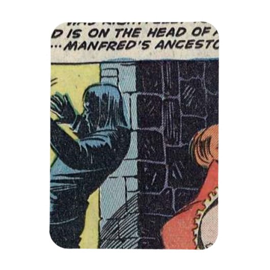 Golden age horror strips |70s Scary comics Magneet (Verticaal)