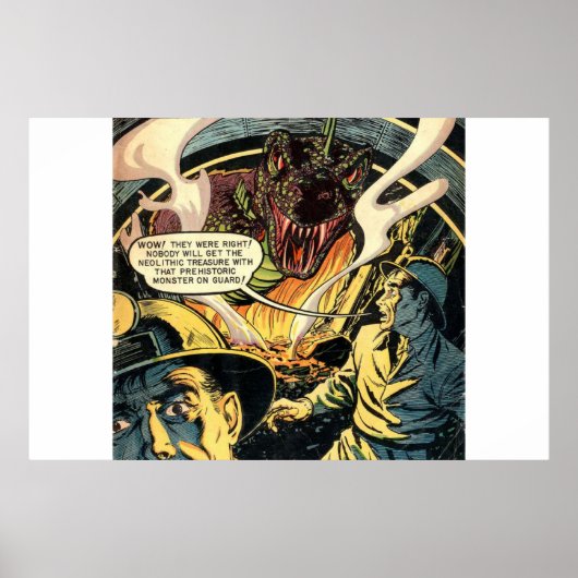 Golden age horror strips |  horrorstrips poster (Voorkant)
