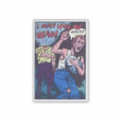 Golden age horror strips | strips uit de jaren ve sticker (Voorkant)