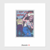 Golden age horror strips | strips uit de jaren ve sticker (Vel)