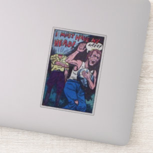 Golden age horror strips    strips uit de jaren ve sticker