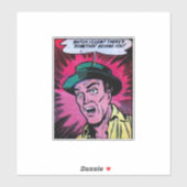 Golden age horror strips | strips uit de jaren ze sticker (Vel)