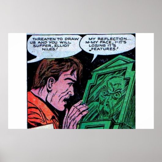 Golden age horror strips | strips van 90 jaar poster (Voorkant)