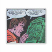 Golden age horror strips |  strips van 90 jaar sticker (Voorkant)