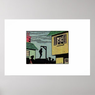 Golden age Horror  strips uit de jaren 1940 Poster