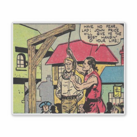 Golden age Horror  strips uit de jaren '60 Sticker (Voorkant)