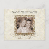 Golden Age of Elegance, Save the Date Briefkaart (Voorkant)