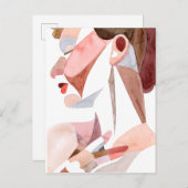 Golden Age Woman Briefkaart (Voorkant / Achterkant)