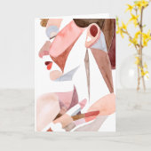 Golden Age Woman Kaart (Gele Bloem)