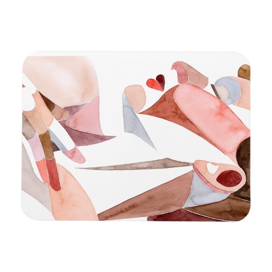 Golden Age Woman Magneet (Horizontaal)