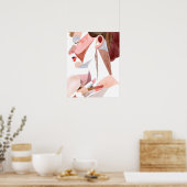 Golden Age Woman Poster (Keuken)