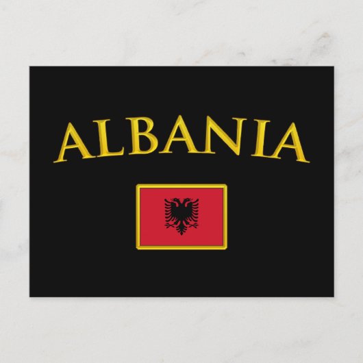 Golden Albanië Briefkaart (Voorkant)