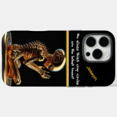 Golden Alien overweegt bestaan Case-Mate iPhone Case (Achterkant (horizontaal))