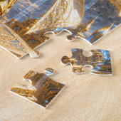 Golden Alien Warrior Puzzle Legpuzzel (Zijkant)