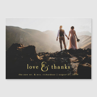 Golden Ampersand | Foto bedankt