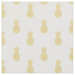 Golden anananappel katoen stof