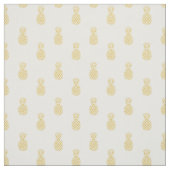 Golden anananappel katoen stof (Swatch)