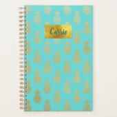 Golden Ananas Pattern Planner (Voorkant)