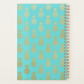 Golden Ananas Pattern Planner (Achterkant)