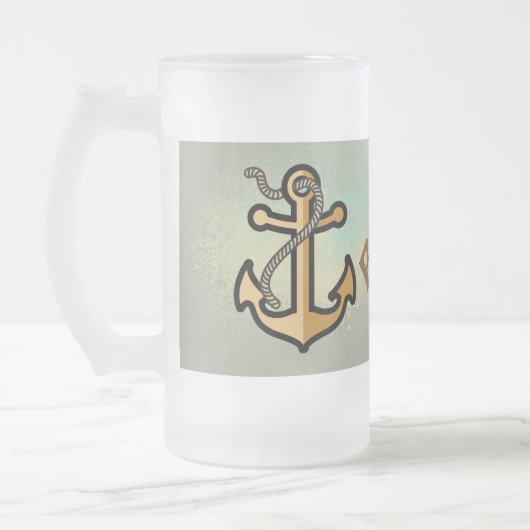 Golden Anchor Best Dad Matglas Bierpul (Links)