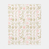 Golden Anchor Pattern Fleece Deken (Voorkant)
