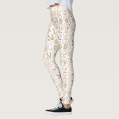 Golden Anchor Pattern Leggings (Links)