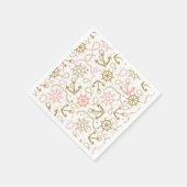 Golden Anchor Pattern Servet (Hoek)