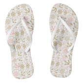 Golden Anchor Pattern Teenslippers (Voetbed)