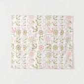 Golden Anchor Pattern Wandkleed (Voorkant (horizontaal))