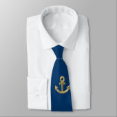 Golden anchor stropdas (Gebonden)