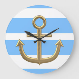 Golden Anchor, symbolen van de liefde. Grote Klok
