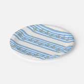 Golden Anchor, symbolen van de liefde. Papieren Bordje (Gekanteld)