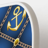 Golden Anchors Pickleball Paddle (Links Detail)