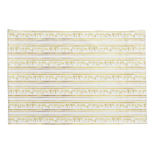 Golden Ancient Gezegde Paleo Hebrew Folie Kussensloop