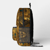 Golden Ancient Print | Cut & Sew Bag Bedrukte Rugzak (Rechts)