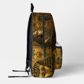 Golden Ancient Print | Cut & Sew Bag Bedrukte Rugzak (Links)