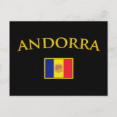 Golden Andorra Briefkaart (Voorkant)