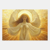 Golden Angel Awakening of Knowledge Inpakpapier Vel (Voorkant 2)