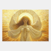 Golden Angel Awakening of Knowledge Inpakpapier Vel (Voorkant)