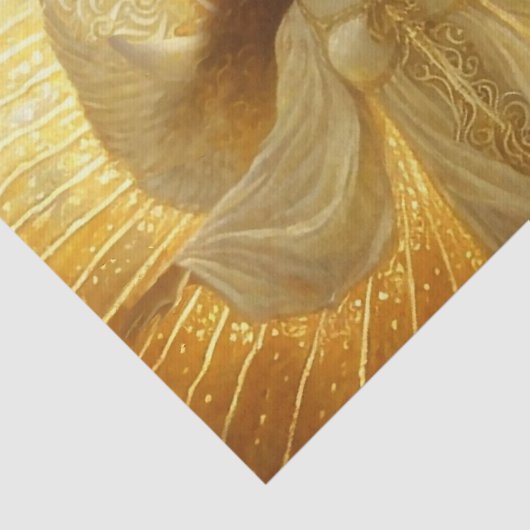 Golden Angel Awakening of Knowledge Tissuepapier (Detail)