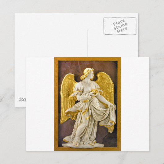 Golden Angel Briefkaart (Voorkant / Achterkant)