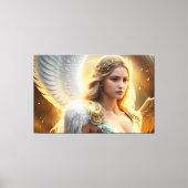 Golden Angel Canvas Afdruk (Voorkant)