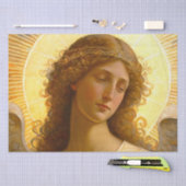 Golden Angel Gentle Messenger of Love Tissuepapier